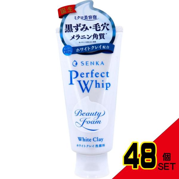 センカ パーフェクトホイップ ホワイトクレイ 120g × 48点