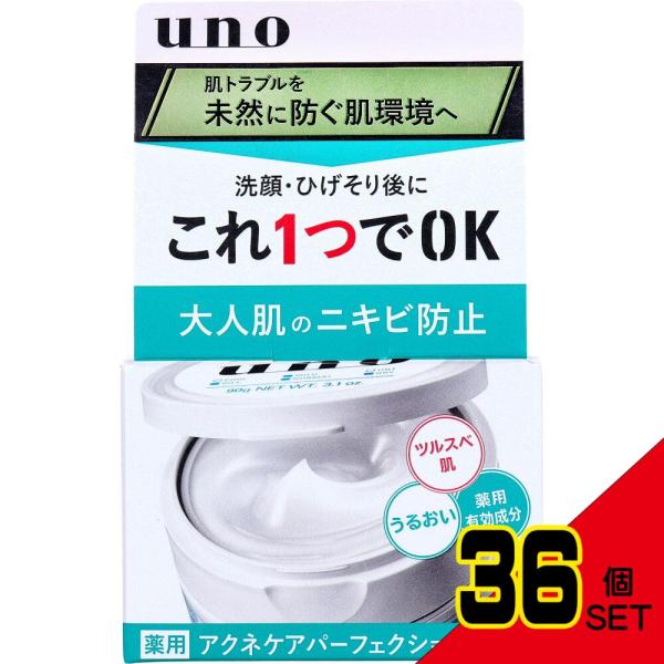 UNO(ウーノ) 薬用 アクネケア パーフェクションジェル 90g × 36点