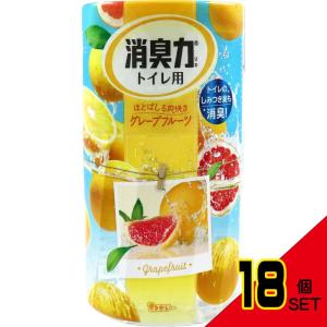 トイレの消臭力 グレープフルーツ 400mL × 18点｜mega-star