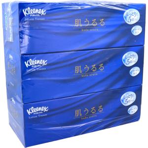 肌うるる クリネックス ティシュー ローション 肌うるるBOX 3箱パック