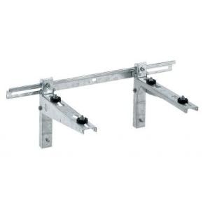 オーケー器材 エアコン室外機架台 アルミキーパー 壁面置台 K-AK6G