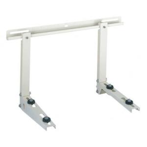 壁面置台 K-AK6G7 エアコン 室外機 台 置台 架台 シルバー 塩害 2段