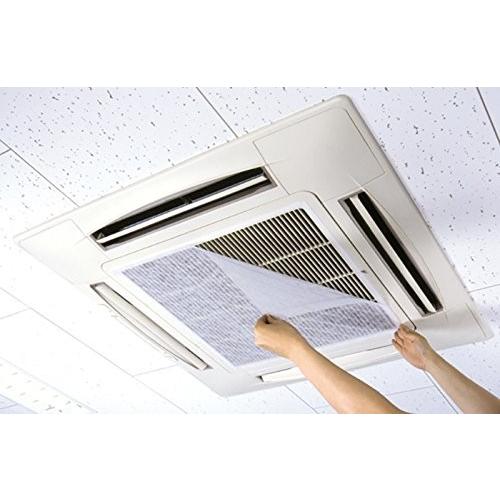 ダイアンサービス エアコン フィルター クリーンフィルター 2枚入り 57cm×57cm 防カビ 防...