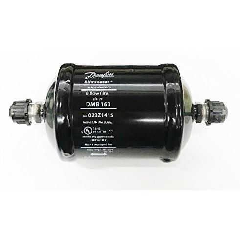 DMB-163 3/8 フレア 内容量0.36リットル Danfoss フィルタドライヤ(双方向形)...