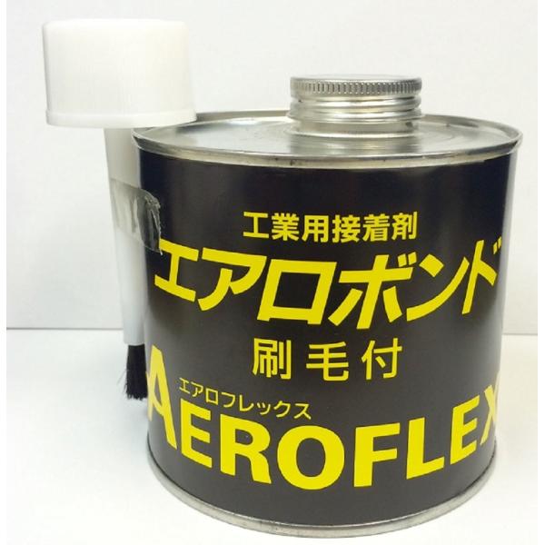 日商エアロ エアロボンド 500ml (ハケ付) 保温材 接着剤 のり
