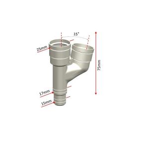 ネコポス可 フソー化成 エアコン ドレンホース...の詳細画像1