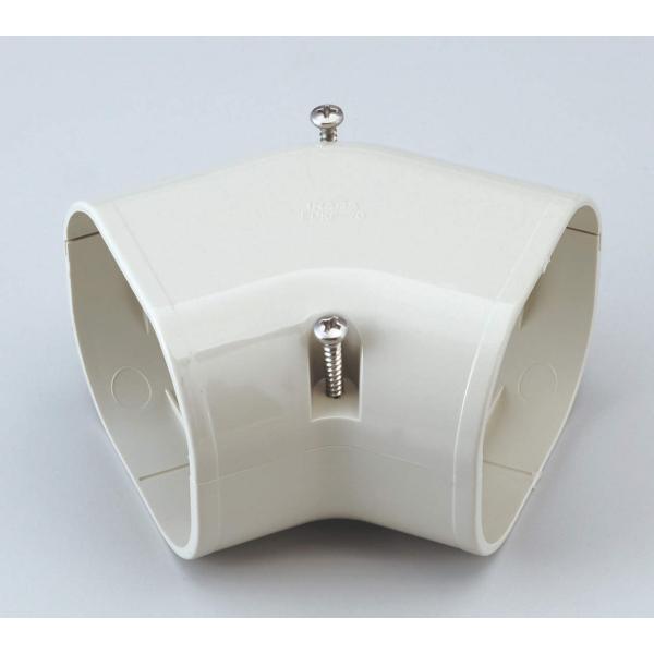 因幡電工 スリムダクトLD コーナー平面45° LDKF-70