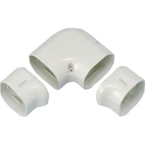 因幡電工 スリムダクトLD ひねり90°エルボ LDN-70