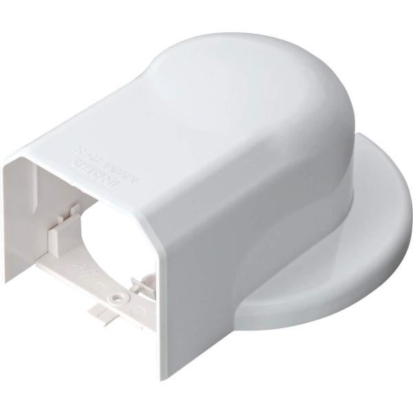 因幡電工 スリムダクトMD ウォールコーナーエアコンキャップ用 ＭＷM-85 配管化粧カバー 室内用...