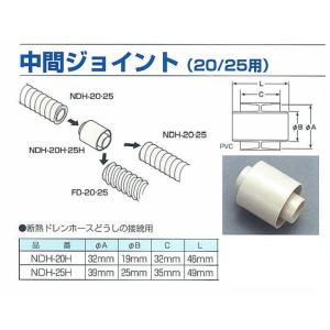 ユーシー産業 EVUC 中間ジョイント NDH-25H : 冷凍空調エアコン