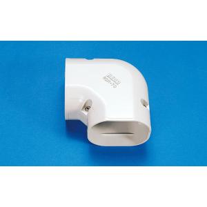 バクマ工業 エアコン配管化粧カバー RDK-70 アイボリー コーナー 平面90°