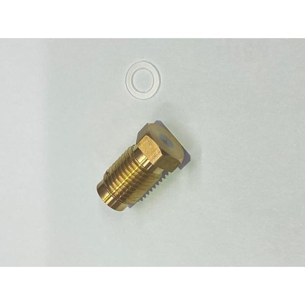 ネコポス可 Asada TF045 回収ボンベ用溶栓 パッキン付 セーフティプラグ 可溶栓 ガス回収...