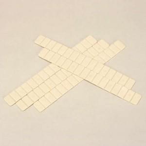 レターパック可 訳あり 在庫処分品 フソー化成 万能両サドル VS-60 10本入り(ビス20本付)