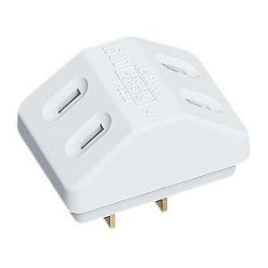 レターパック配送可 Panasonic 三角タップ ホワイト WH2012 電気 スイッチ コンセン...