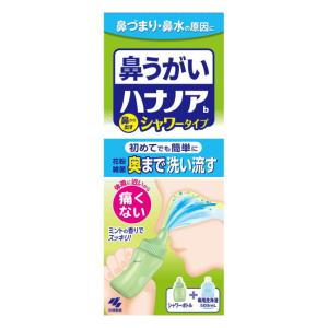 鼻うがい ハナノアb 鼻から出すシャワータイプ (500mL) 小林製薬 鼻うがい pollen｜megadrug