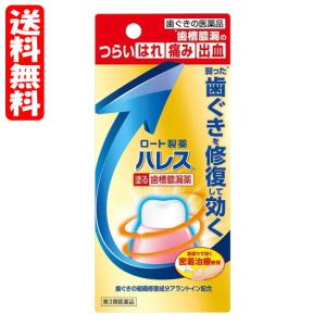 【送料無料[メール便05]】ハレス口内薬 (15g) ロート製薬【第3類医薬品】｜megadrug