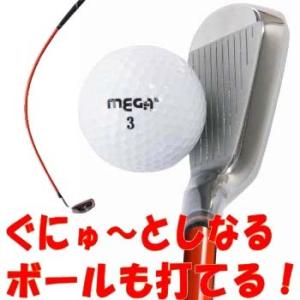 ゴルフ練習器具 極小ヘッドにムチのようにしなる柔らかいシャフトでプロスイングを身につける ボールも打てる練習機 メガゴルフ EQスイングドクター｜megagolfsports