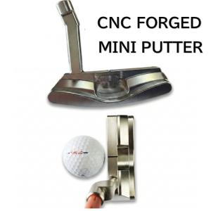 スチール OR スイングドクターシャフト選択可 FORGED MILLED MINI PUTTER 広田ゴルフ 軟鉄鍛造 削りだし フォージド ミルド 無刻印 ミニ パター 【ピンタイプ】