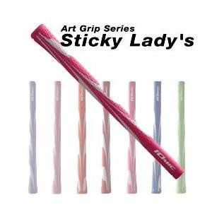 【IOMIC Sticky Opus Lady`s Art Series Golf Grip】 イオミック スティッキー オーパス レディース アート シリーズ ゴルフ グリップ 【ウッド・アイアン用】｜megagolfsports