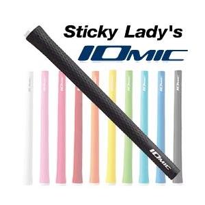 【IOMIC Sticky Lady`s Golf Grip】 イオミック スティッキー レディース ゴルフ グリップ 【ウッド・アイアン用】｜megagolfsports