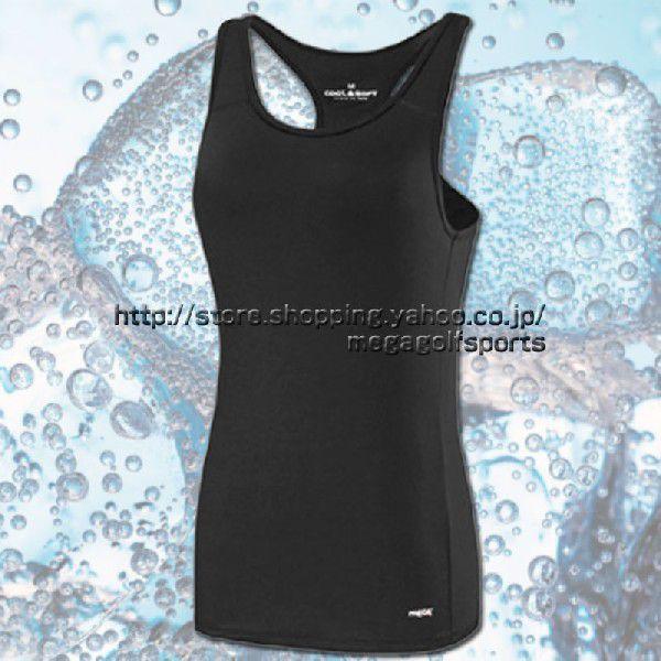 在庫処分 アウトレット 体感温度 -3度 UPF50+ メガゴルフ 夏の雪 レディース クール タン...