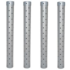 4本セット　土地神様 の 井戸 息抜きパイプ 80ｃｍ（長さ） × 9cm（外径） (塩化ビニール管）｜megahome1