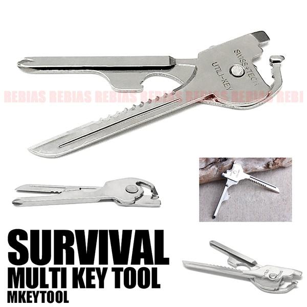 マルチツール KEY キー型 多機能 ステンレス キー レジャー アウトドア