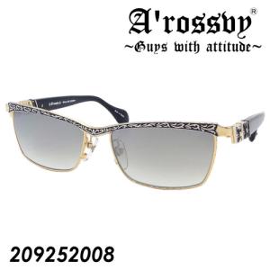 美品✨A'rossby ロズヴィー 209250801 SV925 サングラス A'rossvy（ロズヴィ） A'rossby ロズビー サングラス 209252505 59mm