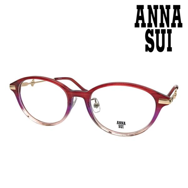 ANNA SUI アナスイ メガネ 60-9034-01/02/03 50mm ボストン 3colo...