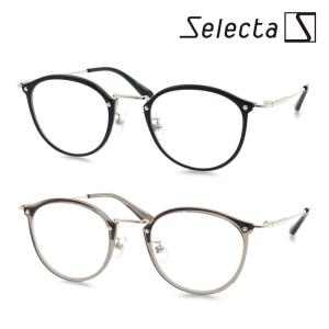 Selecta セレクタ メガネ 87-5034 col.1/2 48mm 日本製 2color クラシックスタイル