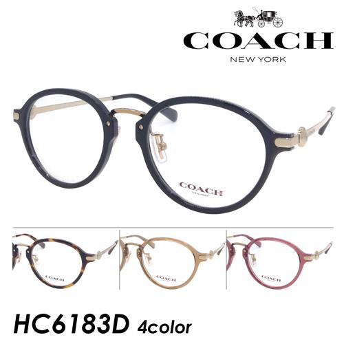 COACH コーチ メガネ HC6183D col.5002/5120/5654/5664 50mm...