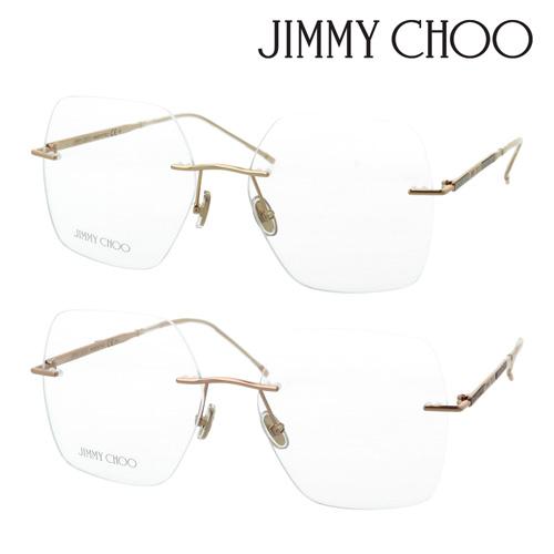 JIMMY CHOO ジミーチュウ メガネ JC364/G col.000/DDB 56mm フチな...