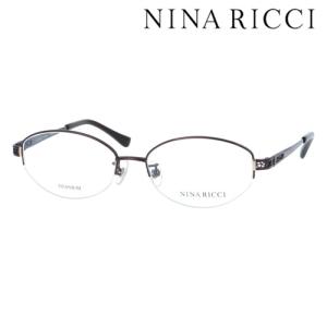 NINA RICCI（ニナ・リッチ） メガネ NR27544 col.BK/PK 53mm 日本製