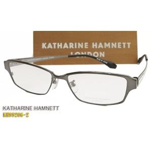 KATHARINE・HAMNETT キャサリンハムネット メガネ フレーム KH9206-2 正規品 日本製 チタン 板バネ 眼鏡｜megane-house