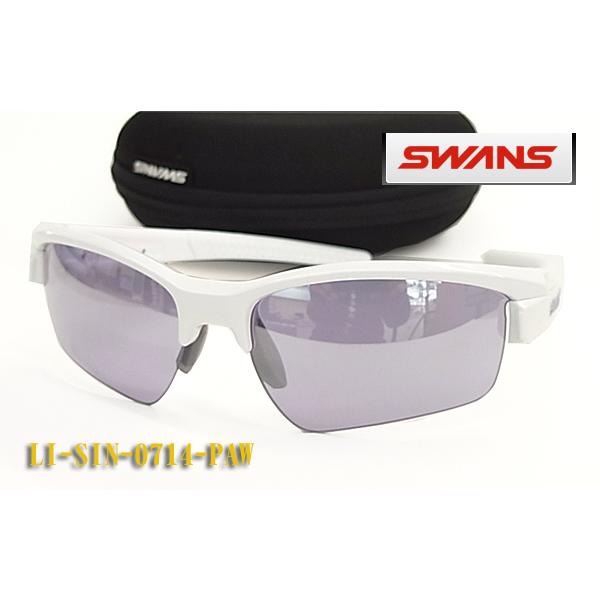 SWANS スワンズ スポーツ サングラス LION LI-SIN-0714-PAW ミラー サイク...