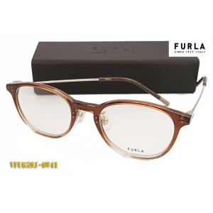 FURLA フルラ メガネ フレーム VFU659J-0W41 レディース VFU659J W41 眼鏡 鼻パットタイプ｜megane-house