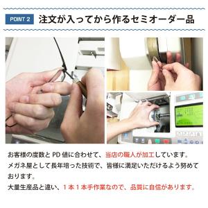 遠くも見える 老眼鏡 遠近両用 メガネ 形状記...の詳細画像3