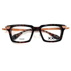 1011 by JUN KOGA 彩雲 シッコク saiun c-1 ブラック/クリア メガネ