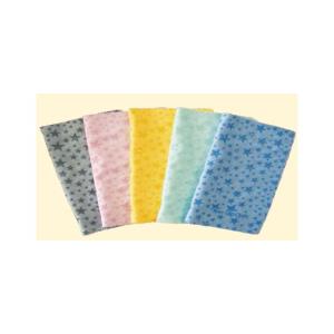 ノンスリップクロス　星型（小）　すべり止め付メガネ拭き　15×18cm　1枚