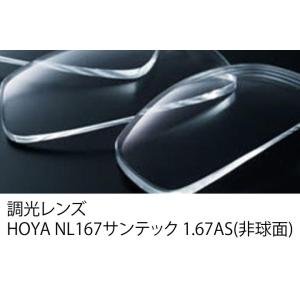 HOYA NL167SUNTECH サンテック (1.67非球面プラスチック調光レンズ)｜meganenohirata