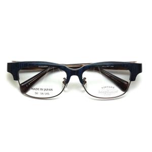 【フレーム単品メガネ】Loopliant  ループライアント LP 13-56-3 ネイビー【天然木...