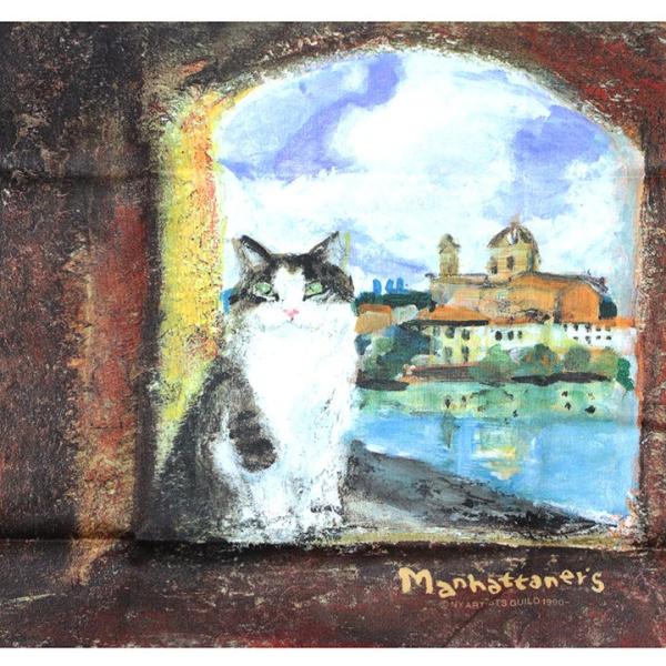 マンハッタナーズ メガネ拭き MX300MAN MAN 29【猫を主人公としたアート】【ワイピングク...