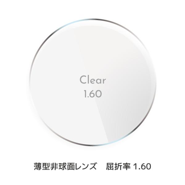 薄型非球面タイプ 屈折率 1.60