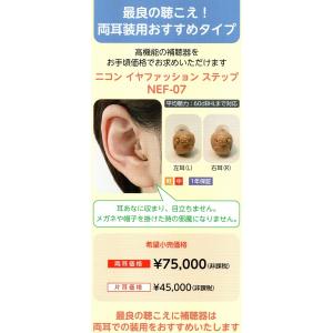 12/29〜値上がりしました ニコン Nikon  耳穴式デジタル補聴器　イヤファッションステップ　...
