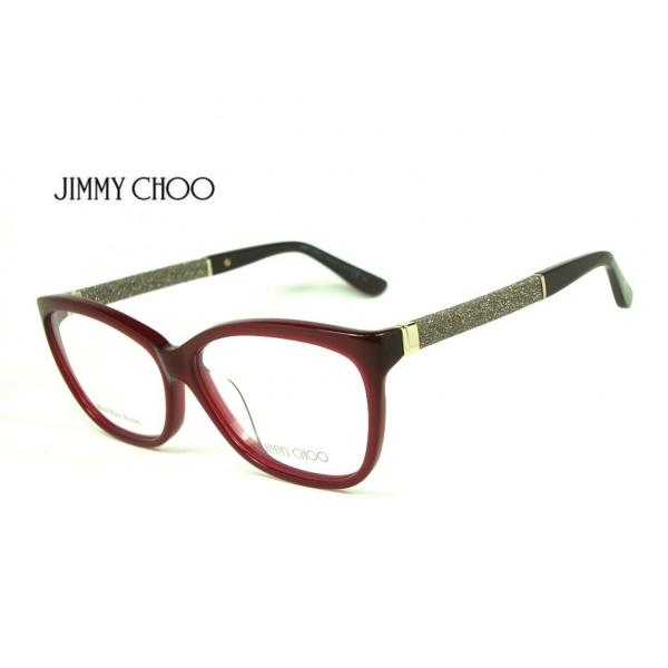 ジミーチュウ　JC113/F　FAH  【JIMMY CHOO】  バーガンディ/ラメ　『新品・正規...