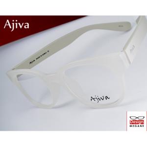 メガネ 度付 Ajiva Eyewear 超弾力性新素材 (グリルアミドTR-90素材) White 軽量 ボストン型 眼鏡一式 送料無料 ＋ カラーレンズ 無料キャンペーン中 伊達対応｜meganeworld