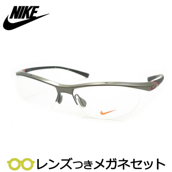 ナイキメガネセット　NIKE　7070/2　035　ガンメタル　ボルテックス　VORTEX　レンズつ...