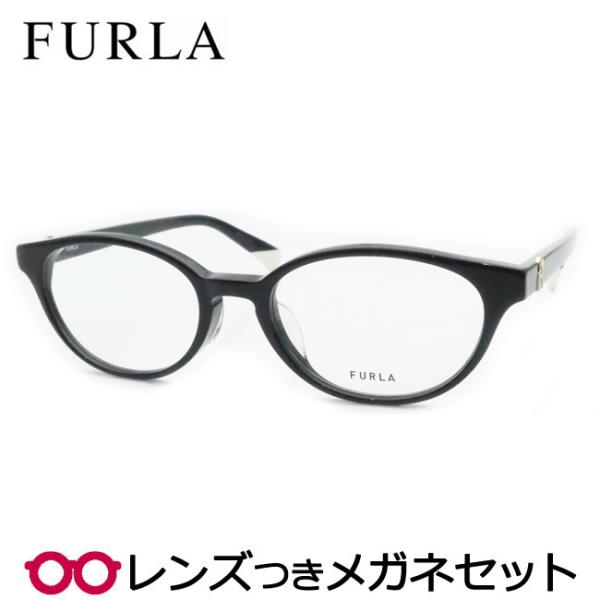 フルラメガネセット　VFU799J　0Z50　ブラック　セル　レンズつき完成品　度付き　度なし　ダテ...