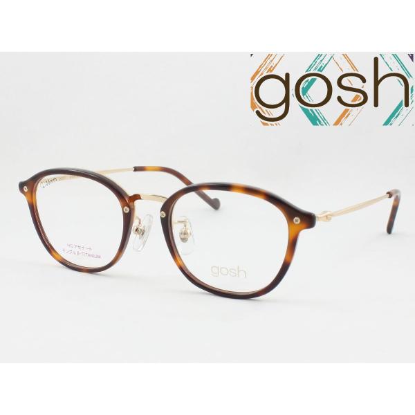 GOSH ゴッシュ メガネフレーム gos-1025-3 薄型非球面レンズセット 近視 遠視 老眼鏡...