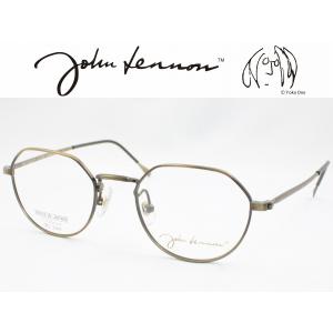 John Lennon ジョン レノン 日本製メガネフレーム JL-1057-3 ボストン 丸メガネ ラウンド クラウンパント